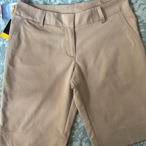 Adidas Tan Bermuda Shorts Tailored Fit